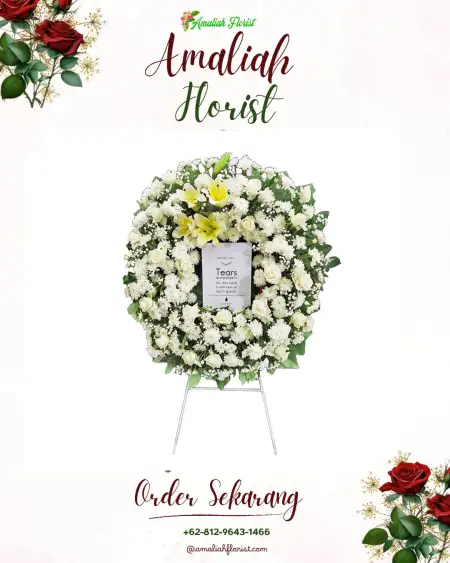 Krans Bunga Duka Jalan Thamrin Jakarta